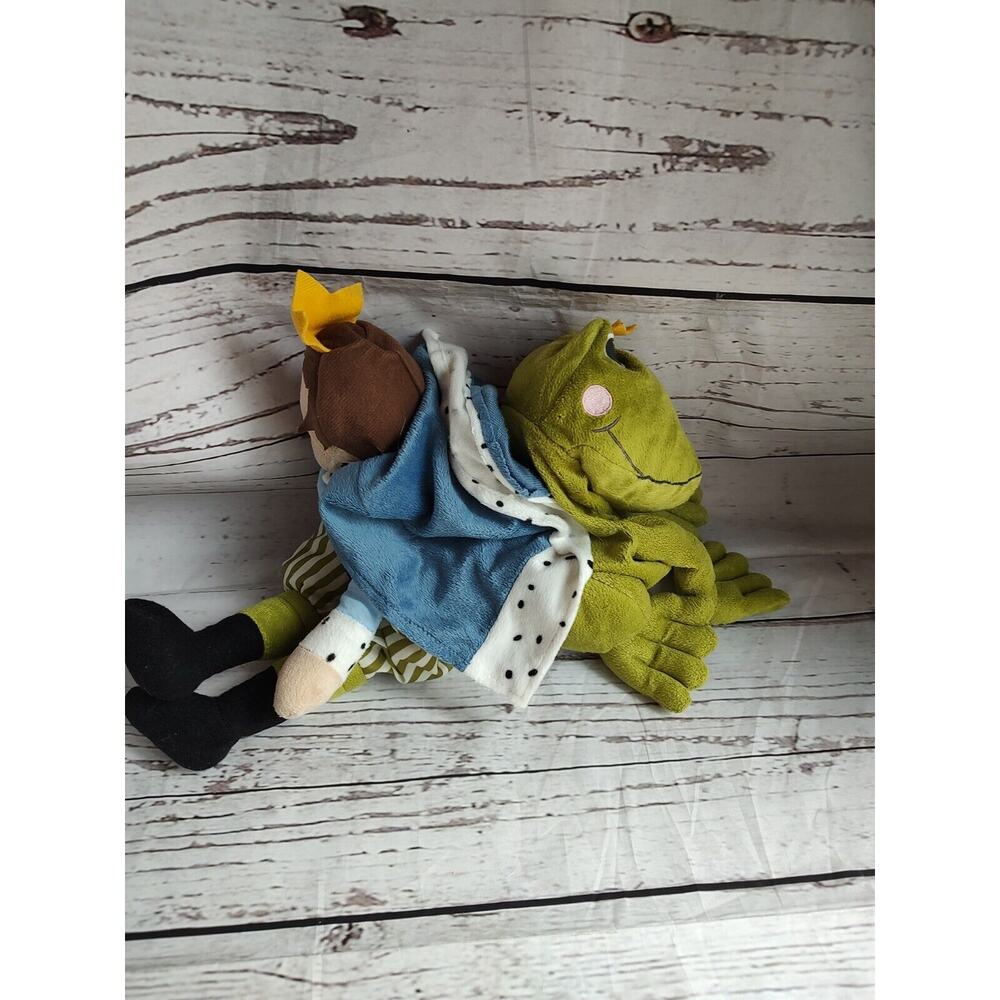Ikea Kvack Prince And Frog Reversible Plush Stuffed Animal puppet